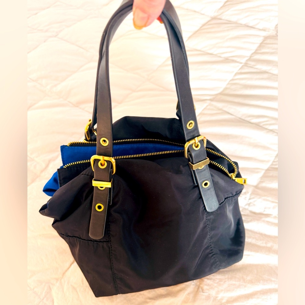 Zara Black/blue shoulder bag